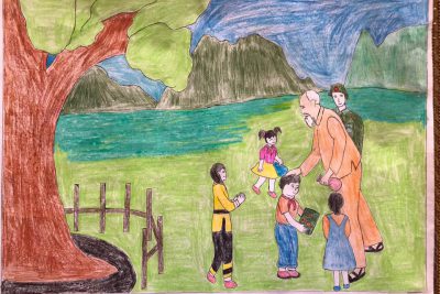 Liên đội trường THCS Ngô Quyền với Cuộc thi “Bác Hồ với thiếu nhi – Thiếu nhi với Bác Hồ” nhân kỷ niệm 130 năm ngày sinh của Bác.
