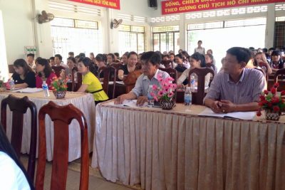 Chuyên đề cấp cụm của tổ Ngoại ngữ – Mỹ thuật: “Học Tiếng anh qua dự án – Project based learning English” năm học 2015 – 2016
