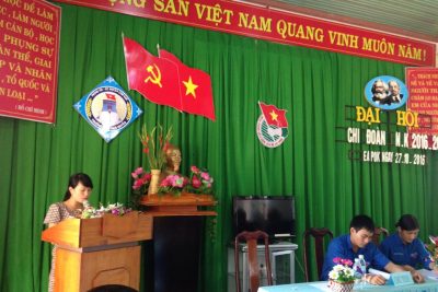 Đại hội Chi đoàn trường THCS Ngô Quyền, nhiệm kỳ 2016-2017