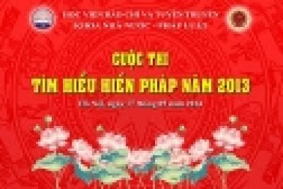Tổ chức tham gia Cuộc thi viết Tìm hiểu Hiến pháp nước Cộng hòa xã hội chủ nghĩa Việt Nam