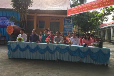 LỄ KHAI GIẢNG TRƯỜNG THCS NGÔ QUYỀN NĂM HỌC 2017 – 2018