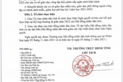NGHỊ QUYẾT 07/NQ-HĐND TỈNH ĐẮK LẮK